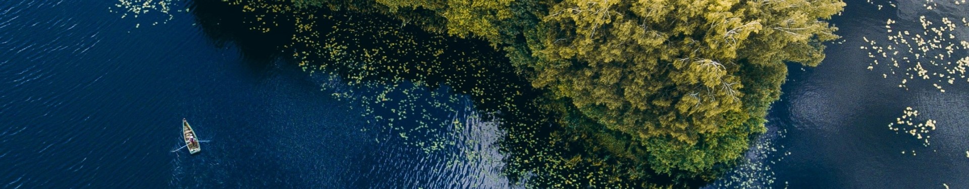 boat on a lake